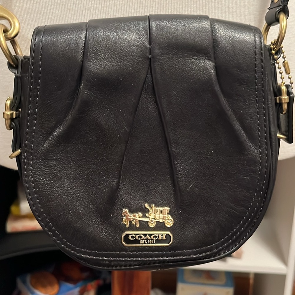 COACH black crossbody bag